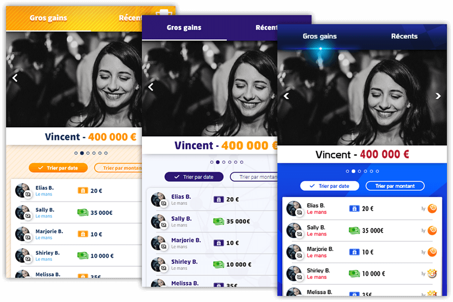 Lotto Winners Listing App (Anonymous)